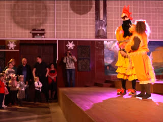 В Пензе бойцы Росгвардии показали новогодние представления детям сослуживцев