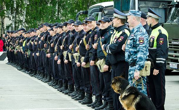Сводный отряд пензенской полиции отправился на Северный Кавказ