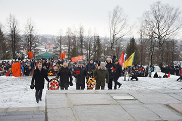 Митинг, посвященный Дню защитника Отечества, состоялся в Кузнецке