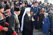 Митрополит Ставропольский Кирилл принял участие в IV Всемирном конгрессе казаков в Новочеркасске