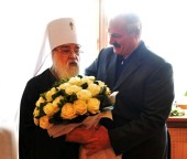 Президент Беларуси Александр Лукашенко встретился с почетным Патриаршим экзархом всея Беларуси митрополитом Филаретом