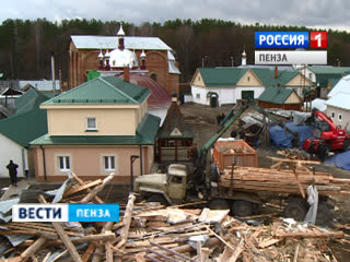 На месте снесенных в «Михайловской обители» строений завершается разбор завалов