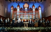 Святейший Патриарх Кирилл принял участие в церемонии открытия XIII Московского Пасхального фестиваля