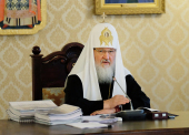 Святейший Патриарх Кирилл: «Одна из самых важных забот нашей Церкви сегодня — это молитвы и труды, связанные с происходящим на Украине»