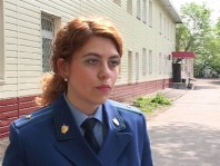 Яна Матюшенко, заместитель прокурора Железнодорожного района города Пензы
