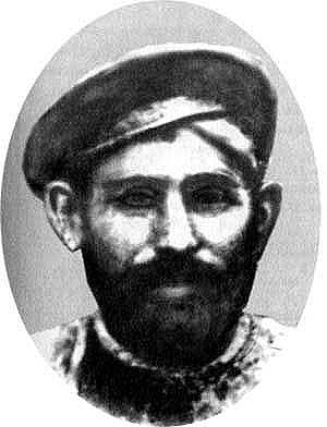 Отец Сталина сапожник Виссарион Джугашвили. Единственное фото.