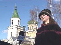 Светлана Ворсина, звонарь Вознесенского кафедрального собора г. Кузнецка