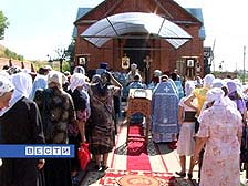 В Нижнеломовском Казанском монастыре прошла служба в честь Казанской иконы Божией Матери