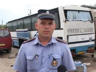 Евгений Максаев, инспектор по пропаганде отделения ГИБДД Мокшанского РОВД