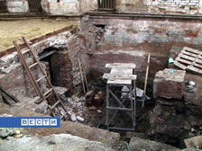 В Пензе в ходе реконструкции собора Троицкого монастыря найдены останки людей