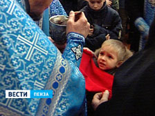 В Пензе воспитанники мокшанского детдома отметили День православной молодёжи