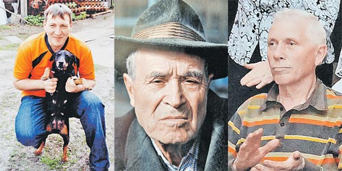 Денис Лапшов, Николай Юрашку и Николай Кочергин (слева направо) оказались на месте теракта из-за цепочки случайностей.
