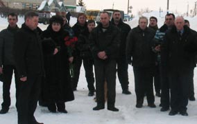 Чествование ветеранов "горячих" точек в Русском Камешкире