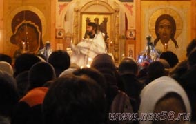 Православные христиане Камешкирского района отмечают Рождество Христово