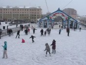 Эпицентр новогодних гуляний этой зимы – площадь Ленина  