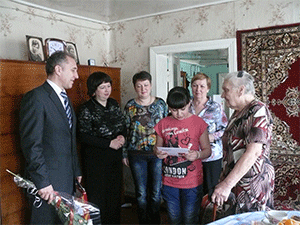 Зинаида Яковлевна Непоклоннова встречает свой 90-летний юбилей