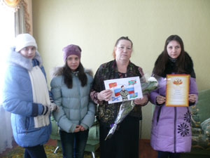  «Наши дочери» поздравили матерей, воспитавших достойных защитников Отечества