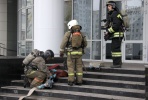 В Пензе ликвидированы последствия условного теракта в 12-этажном здании библиотеки