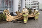 В Пензе ликвидированы последствия условного теракта в 12-этажном здании библиотеки