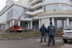 В Пензе ликвидированы последствия условного теракта в 12-этажном здании библиотеки