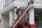 В Пензе ликвидированы последствия условного теракта в 12-этажном здании библиотеки