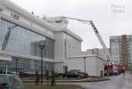 В Пензе ликвидированы последствия условного теракта в 12-этажном здании библиотеки