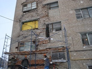 В Пензе ликвидирована угроза обрушения жилого дома