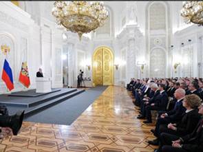 Пензенский губернатор принял участие в церемонии оглашения послания президента РФ Федеральному Собранию