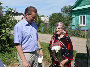 Кузнечанка отметила свой 90-летний юбилей