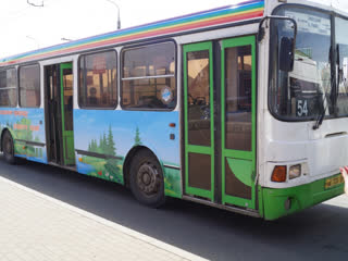 В Пензе на маршрут вышел автобус, призывающий сохранить природу родного края 