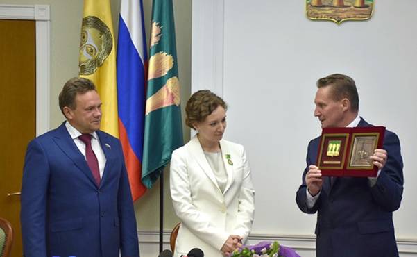 Анне Кузнецовой вручен знак «За заслуги в развитии Пензы»